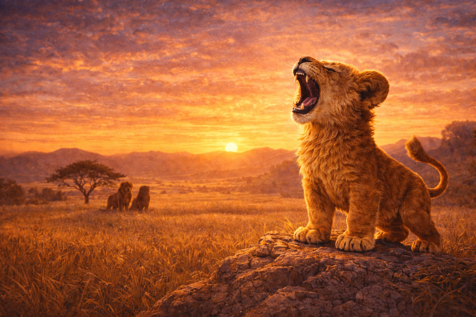 The Lion Who Roared Too Loud