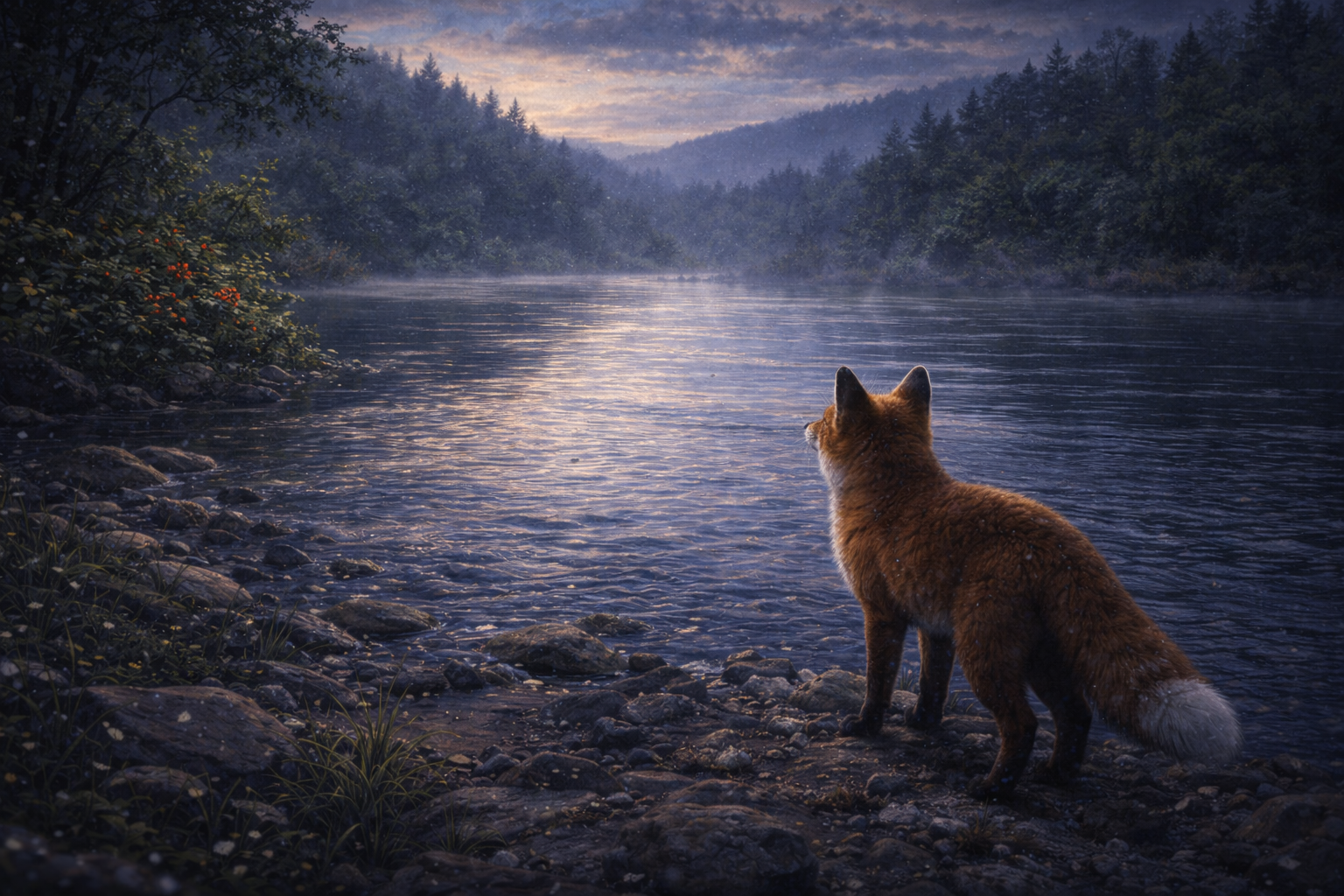 Fox and the River Crossing